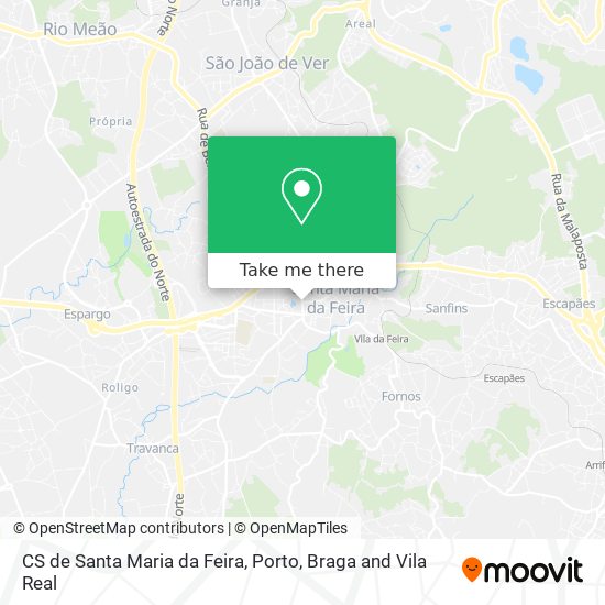 CS de Santa Maria da Feira map