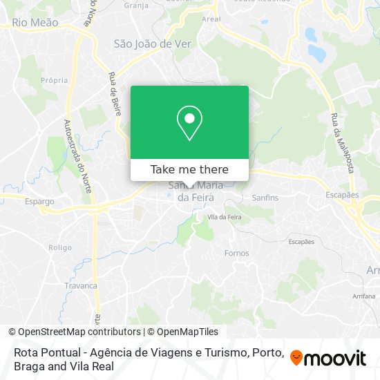 Rota Pontual - Agência de Viagens e Turismo mapa