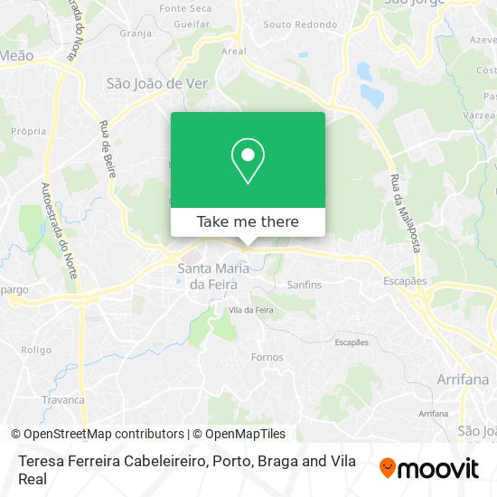 Teresa Ferreira Cabeleireiro map