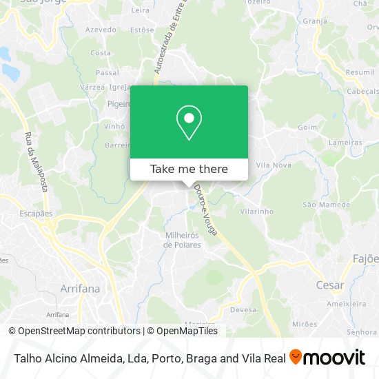 Talho Alcino Almeida, Lda map