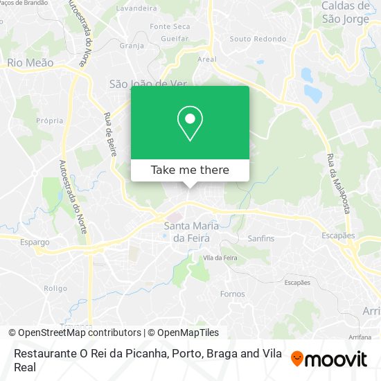 Restaurante O Rei da Picanha map