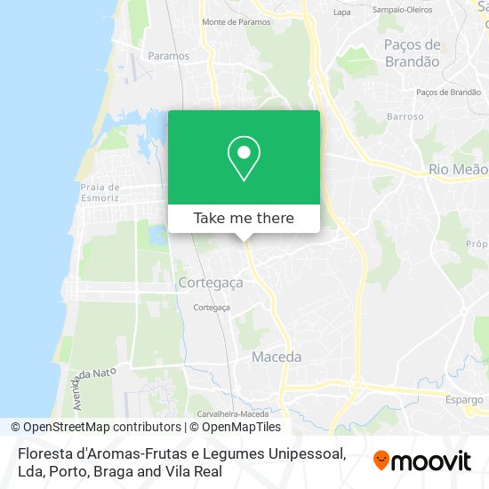 Floresta d'Aromas-Frutas e Legumes Unipessoal, Lda map