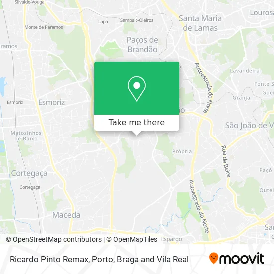 Ricardo Pinto Remax map