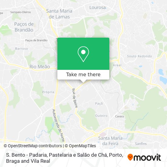 S. Bento - Padaria, Pastelaria e Salão de Chá map