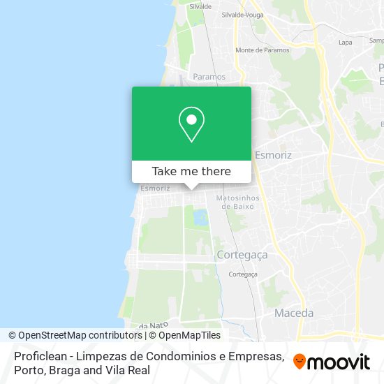 Proficlean - Limpezas de Condominios e Empresas map