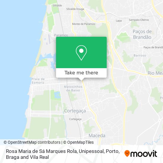 Rosa Maria de Sá Marques Rola, Unipessoal map