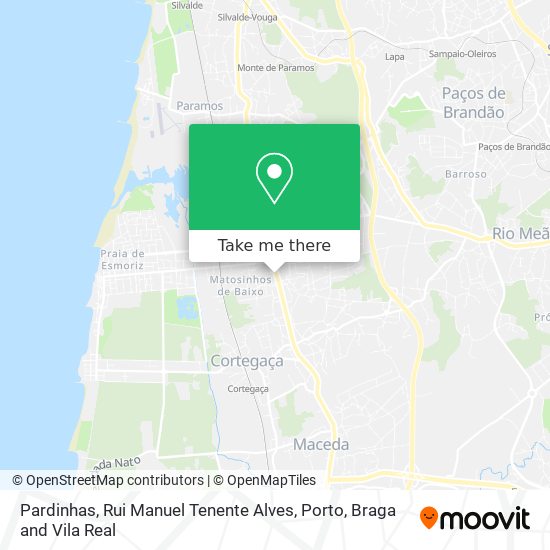 Pardinhas, Rui Manuel Tenente Alves mapa