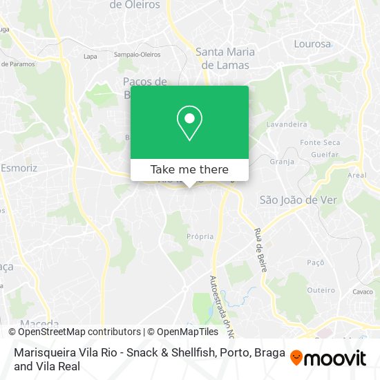 Marisqueira Vila Rio - Snack & Shellfish mapa
