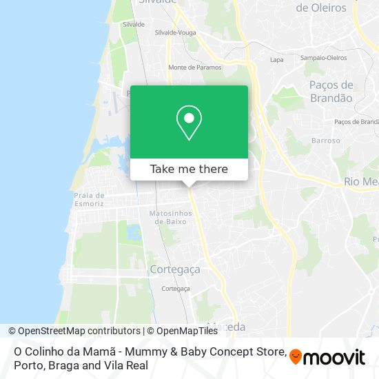 O Colinho da Mamã - Mummy & Baby Concept Store map