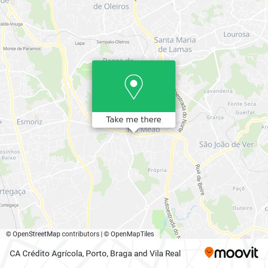 CA Crédito Agrícola map