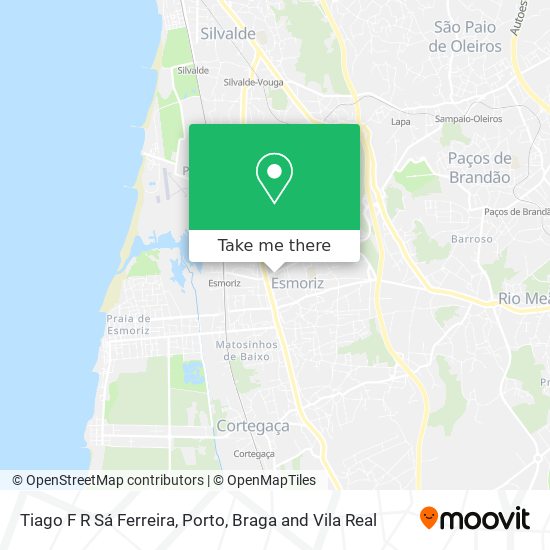 Tiago F R Sá Ferreira map