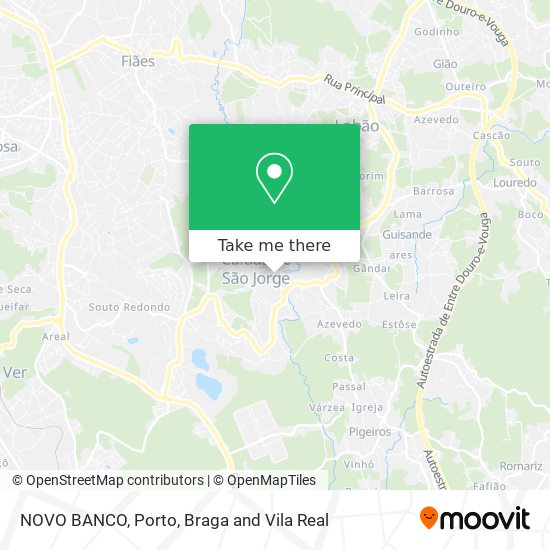 NOVO BANCO map