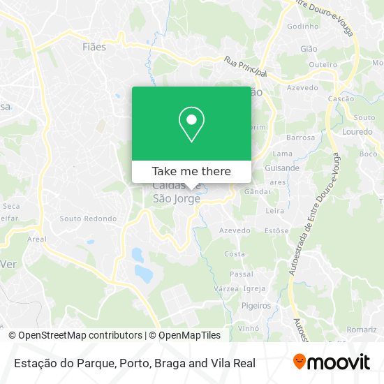 Estação do Parque map