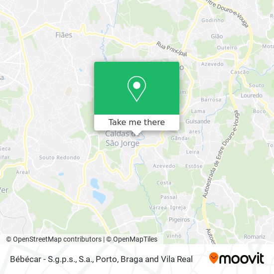 Bébécar - S.g.p.s., S.a. mapa