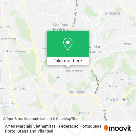 Artes Marciais Vietnamitas - Federação Portuguesa map