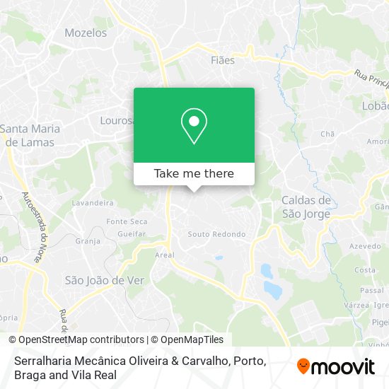 Serralharia Mecânica Oliveira & Carvalho map