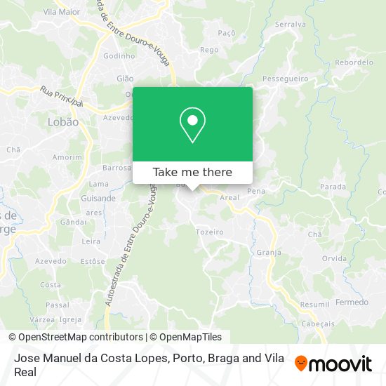 Jose Manuel da Costa Lopes map