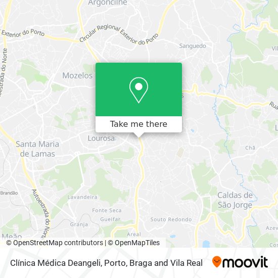 Clínica Médica Deangeli map