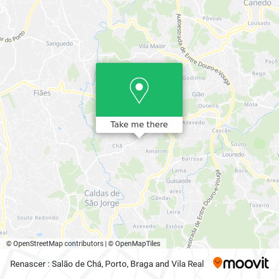 Renascer : Salão de Chá map