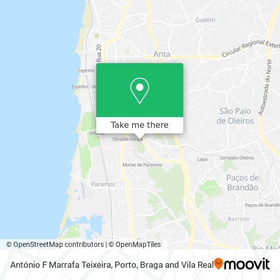 António F Marrafa Teixeira mapa