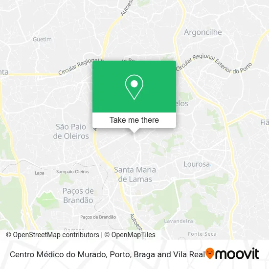Centro Médico do Murado map