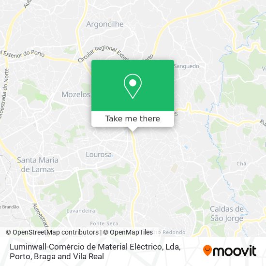 Luminwall-Comércio de Material Eléctrico, Lda map