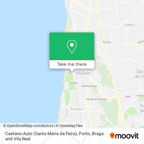 Caetano-Auto (Santa Maria da Feira) map