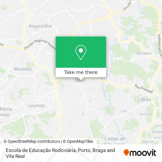 Escola de Educação Rodoviária map