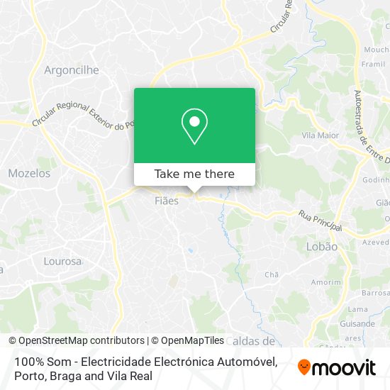 100% Som - Electricidade Electrónica Automóvel map