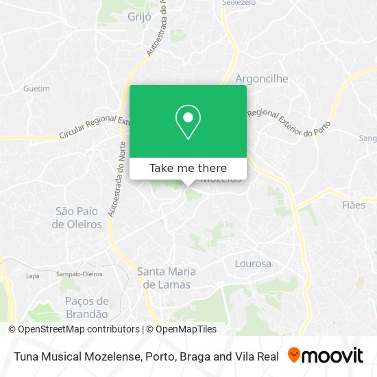 Tuna Musical Mozelense mapa