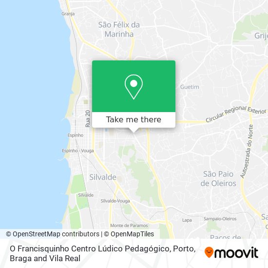 O Francisquinho Centro Lúdico Pedagógico map