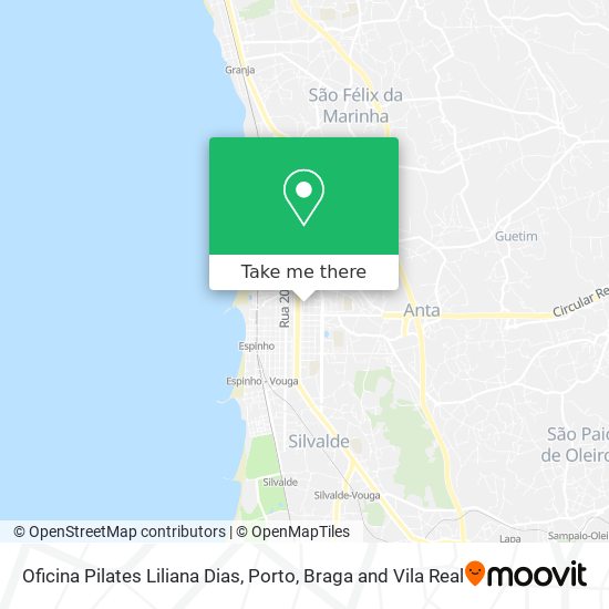 Oficina Pilates Liliana Dias map