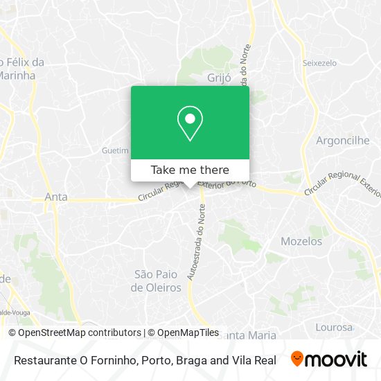 Restaurante O Forninho map
