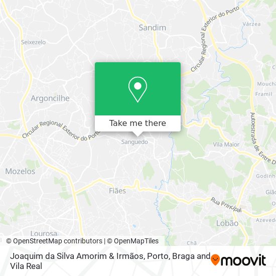 Joaquim da Silva Amorim & Irmãos map