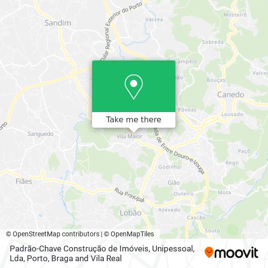 Padrão-Chave Construção de Imóveis, Unipessoal, Lda map