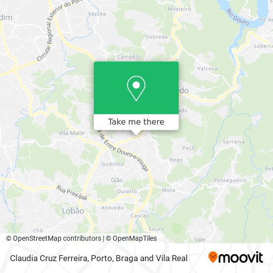 Claudia Cruz Ferreira map