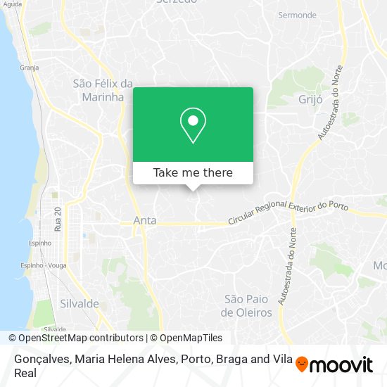 Gonçalves, Maria Helena Alves map