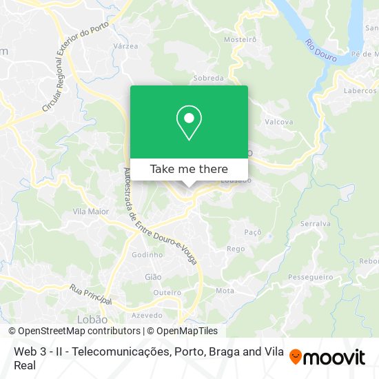 Web 3 - II - Telecomunicações map