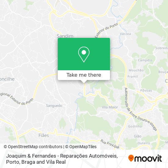 Joaquim & Fernandes - Reparações Automóveis map