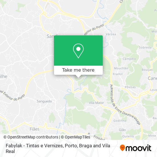 Fabylak - Tintas e Vernizes map