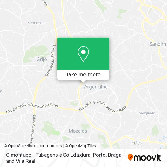 Cimontubo - Tubagens e So Lda.dura mapa