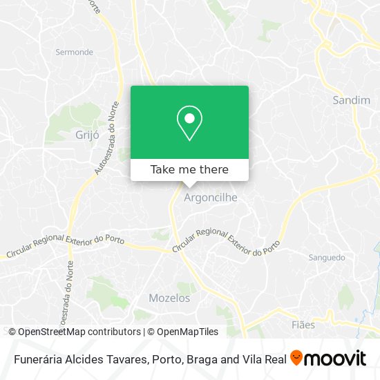 Funerária Alcides Tavares map