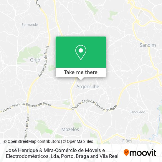 José Henrique & Mira-Comércio de Móveis e Electrodomésticos, Lda map