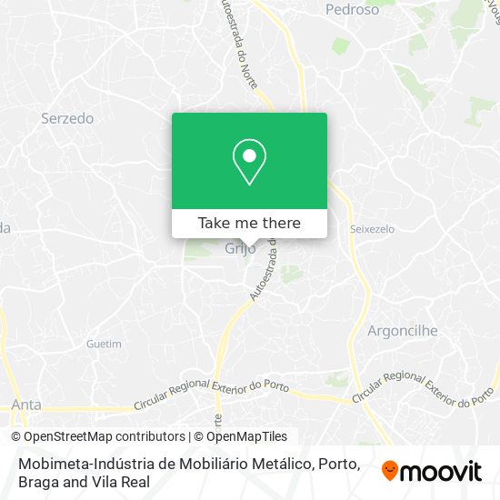 Mobimeta-Indústria de Mobiliário Metálico mapa