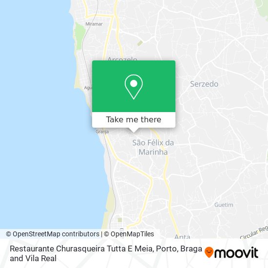 Restaurante Churasqueira Tutta E Meia map