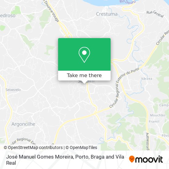José Manuel Gomes Moreira map