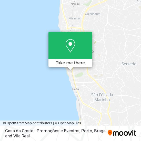 Casa da Costa - Promoções e Eventos map
