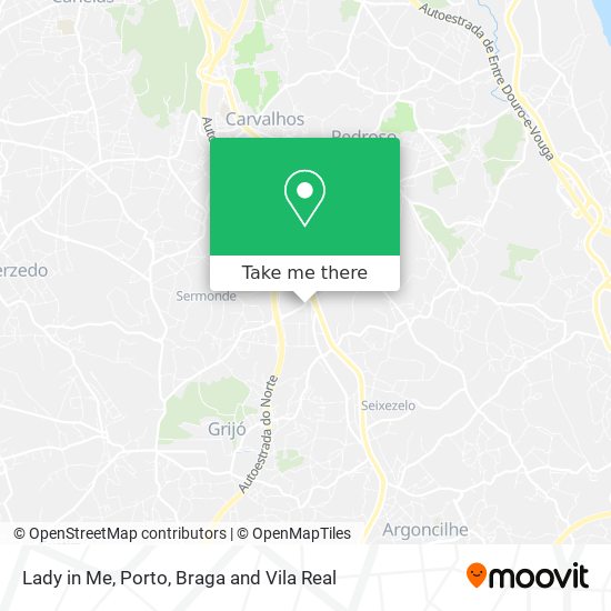 Lady in Me map