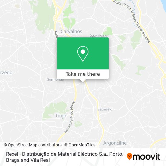 Rexel - Distribuição de Material Eléctrico S.a. map