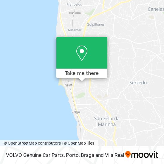 VOLVO Genuine Car Parts map